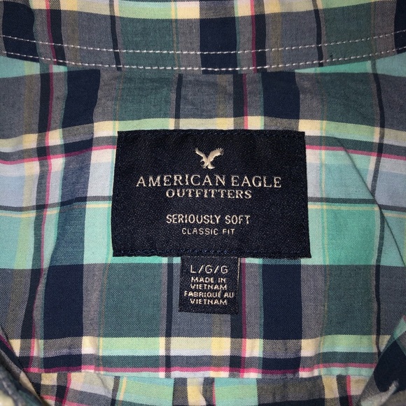 American Eagle Seriously Soft Classic fit button - Picture 5 of 8